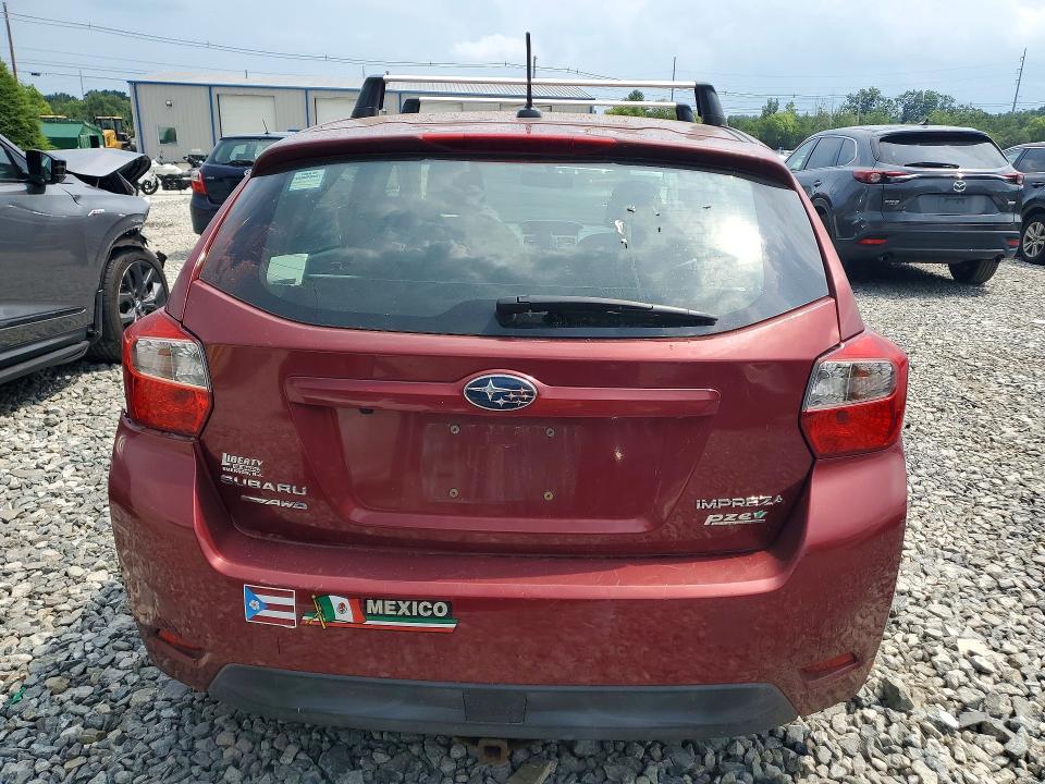 2013 Subaru Impreza VIN JF1GPAE6XD2808238 COPART salvage auction — FRONT END, Ma - Cert Of Title-Reconstrctd Coll, sold $200 on 2026-07-31 (photo 6)