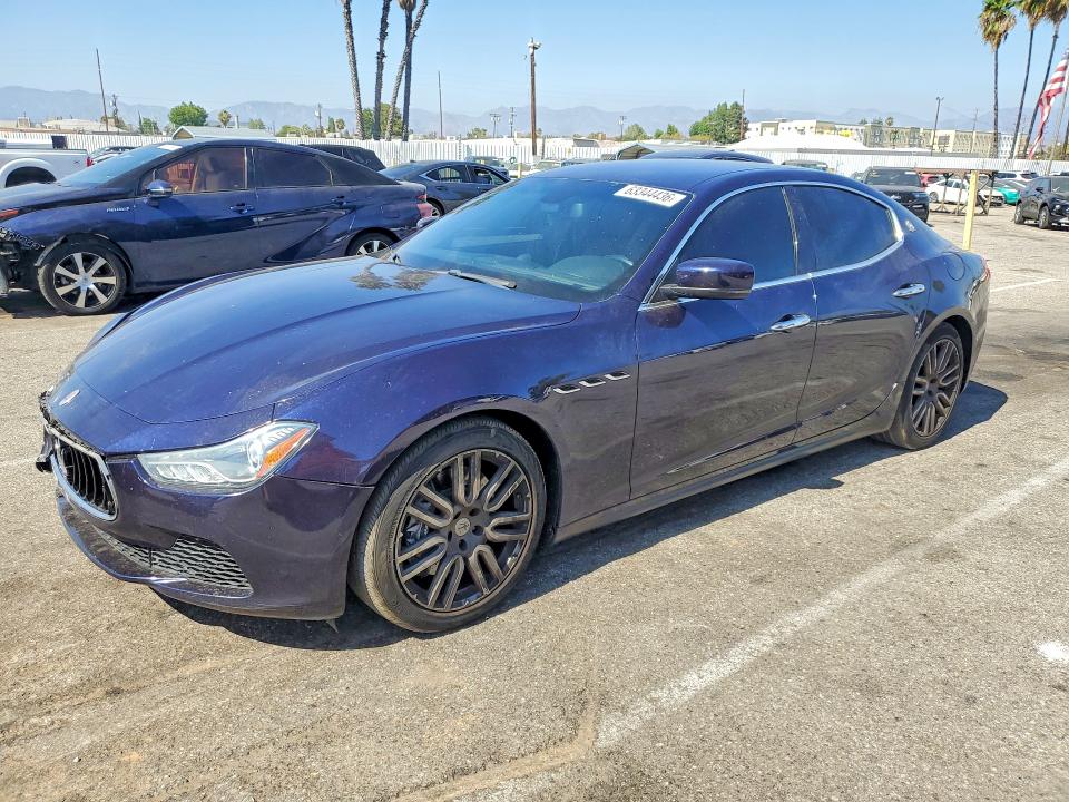 2015 Maserati All other VIN ZAM57XSA4F1146237 COPART salvage auction — FRONT END, SC, sold $2,400 on 2026-10-09 (photo 1)