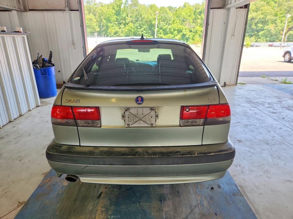 2001 Saab 9-3 VIN YS3DF55K312057802 COPART salvage auction — MINOR DENT/SCRATCHES, Co - Certificate Of Title, sold $425 on 2026-08-05 (photo 6)