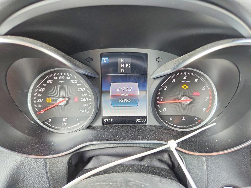 2019 Mercedes-benz Glc class VIN WDC0G4JB3KV161767 COPART salvage auction — FRONT END, Tx - Salvage Vehicle Title, sold $8,700 on 2026-08-04 (photo 9)