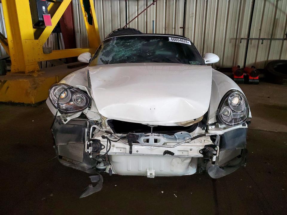 2011 Porsche Boxster VIN WP0CB2A83BS745730 COPART salvage auction — FRONT END, Pa - Certificate Of Salvage, sold $12,800 on 2026-07-15 (photo 5)