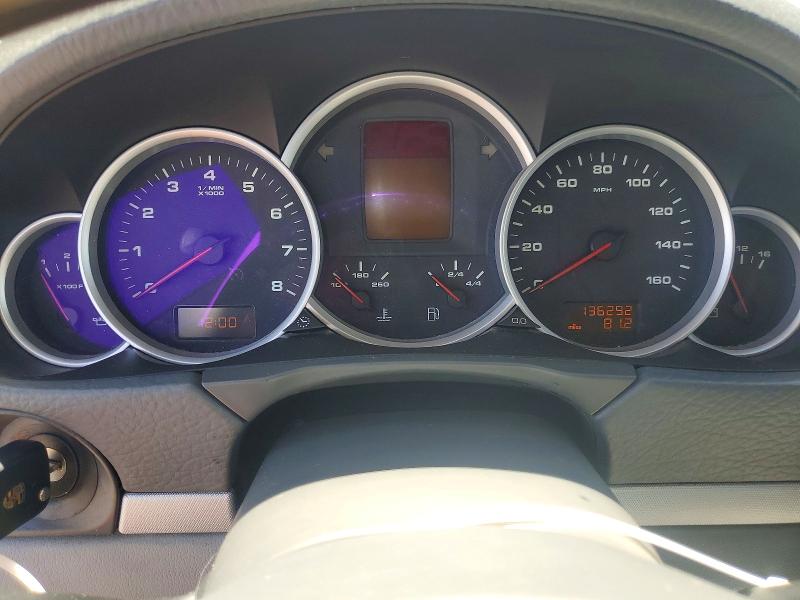 2005 Porsche Cayenne VIN WP1AB29P15LA62862 COPART salvage auction — MECHANICAL, CA - DIS/DLR/EXP ONLY CLEAN TITLE, sold $200 on 2026-07-29 (photo 9)