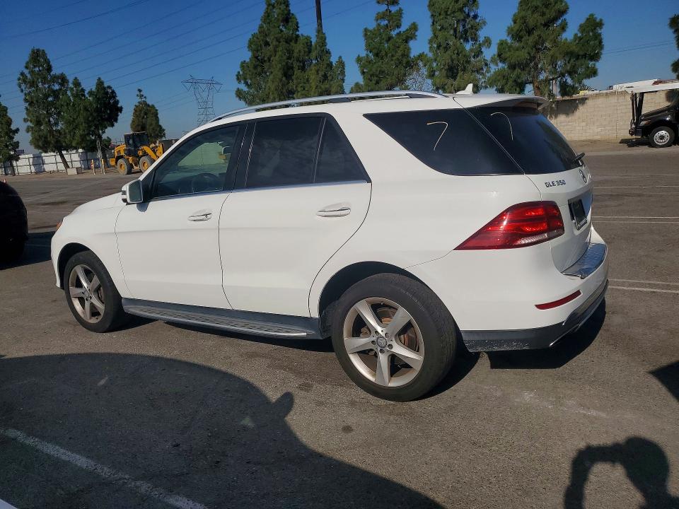 2016 Mercedes-benz Gle class VIN 4JGDA5JB2GA749622 COPART salvage auction — NORMAL WEAR, Ca - Dis/Dlr/Exp Only Clean Title, sold $6,600 on 2026-08-04 (photo 2)