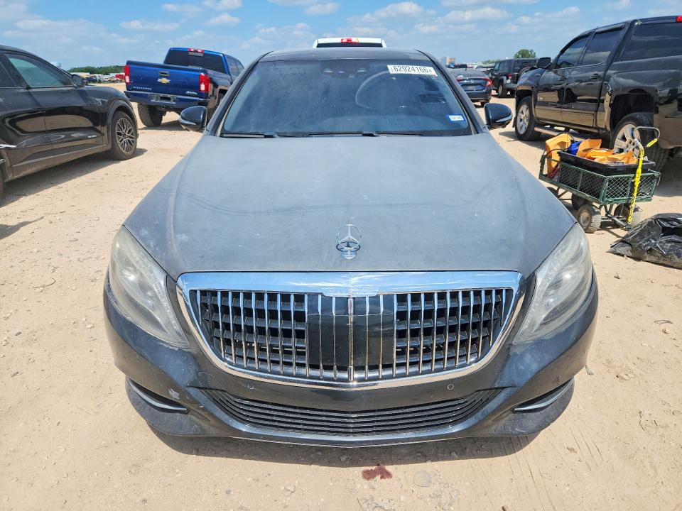 2015 Mercedes-benz S class VIN WDDUG8CB6FA074718 COPART salvage auction — REAR END, Tx - Certificate Of Title (P), sold $5,500 on 2026-08-06 (photo 5)