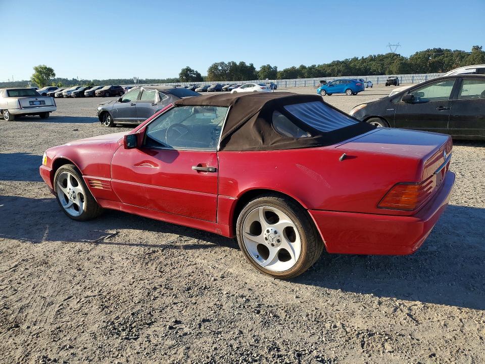 1995 Mercedes-benz Sl-class VIN WDBFA63E6SF115427 COPART salvage auction — MECHANICAL, CA - DIS/DLR/EXP ONLY CLEAN TITLE, sold $2,300 on 2026-07-31 (photo 2)