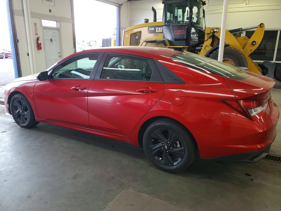 2021 Hyundai Elantra VIN 5NPLS4AG3MH027986 COPART salvage auction — REAR END, Wa - Bill Of Sale, sold $3,950 on 2026-07-31 (photo 2)