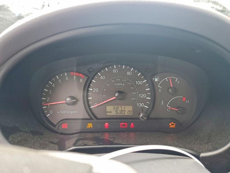2003 Hyundai Accent VIN KMHCG45C33U497024 COPART salvage auction — FRONT END, Ct - Bill Of Sale-Salvage, sold $450 on 2026-07-31 (photo 9)