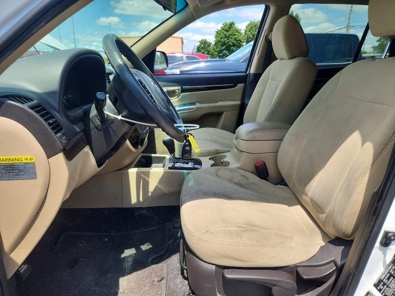 2011 Hyundai Santa fe VIN 5XYZG3AB0BG085200 COPART salvage auction — BURN, OH - CERT OF TITLE-SALVAGE, sold $1,100 on 2026-07-31 (photo 7)