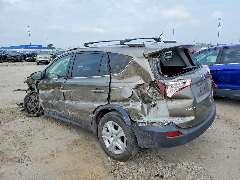 2015 Toyota Rav4 VIN JTMBFREV0FD148991 COPART salvage auction — FRONT END, MI - CERTIFICATE OF TITLE, sold $1,450 on 2026-07-31 (photo 2)