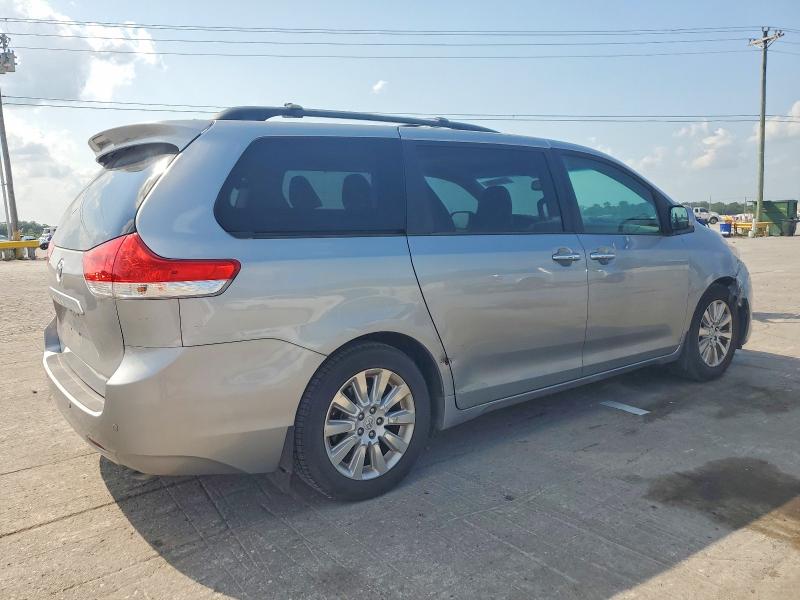 2012 Toyota Sienna VIN 5TDYK3DC9CS267447 COPART salvage auction — FRONT END, Tn - Certificate Of Title, sold $2,050 on 2026-07-31 (photo 4)