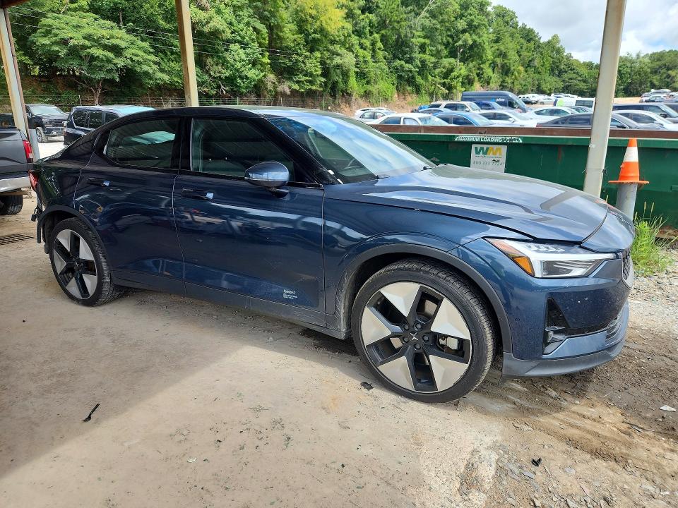 2023 Polestar 2 VIN YSMEG3KA1PL115292 COPART salvage auction — REAR END, Mi - Certificate Of Title, sold $9,300 on 2026-08-03 (photo 4)