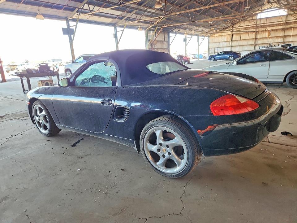 1999 Porsche Boxster VIN WP0CA2989XU627748 COPART salvage auction — REAR END, AZ - CERTIFICATE OF TITLE (P), sold $625 on 2026-08-03 (photo 2)