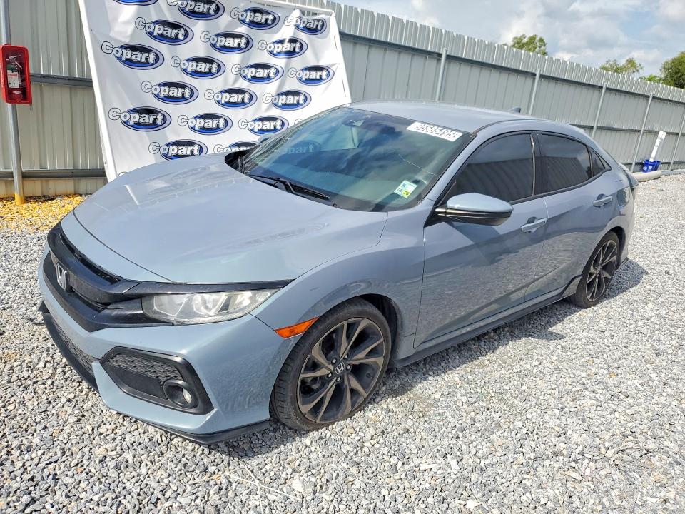 2019 Honda Civic VIN SHHFK7H46KU410972 — COPART salvage auction photo