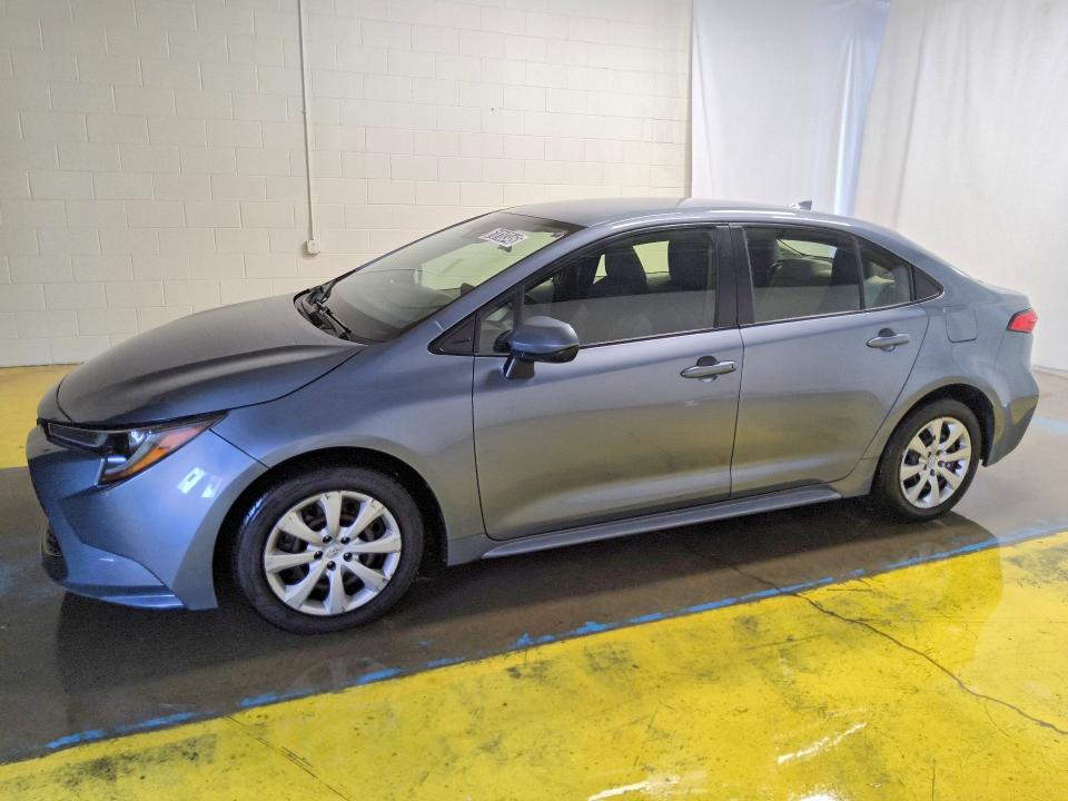 2021 Toyota Corolla VIN JTDEPMAE7MJ151355 COPART salvage auction — MINOR DENT/SCRATCHES, FL - CERTIFICATE OF TITLE, sold $1,550 on 2026-07-30 (photo 1)