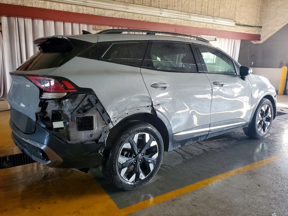 2024 Kia Sportage VIN 5XYK6CDF9RG139252 COPART salvage auction — FRONT END, IN - CERTIFICATE OF TITLE, sold $8,600 on 2026-08-20 (photo 3)