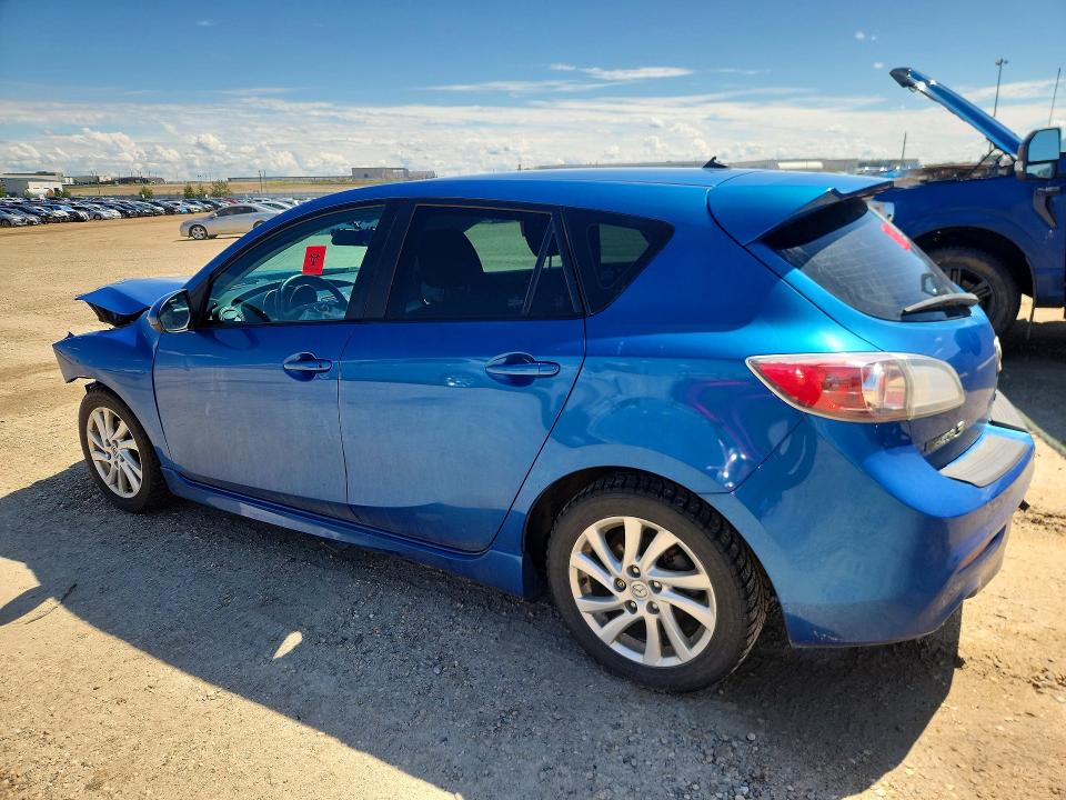 2012 Mazda 3 VIN JM1BL1L7XC1635479 COPART salvage auction — FRONT END, Ab - Bos - Salvage, sold $350 on 2026-07-16 (photo 2)