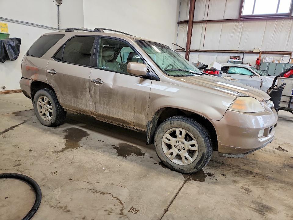 2004 Acura Mdx VIN 2HNYD18624H003662 COPART salvage auction — REAR END, Ab - Bos - Salvage, sold $400 on 2026-07-23 (photo 4)