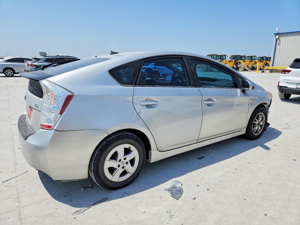 2010 Toyota Prius VIN JTDKN3DU3A0001234 COPART salvage auction — FRONT END, TX - SALVAGE VEHICLE TITLE (P), sold $1,550 on 2026-07-31 (photo 3)