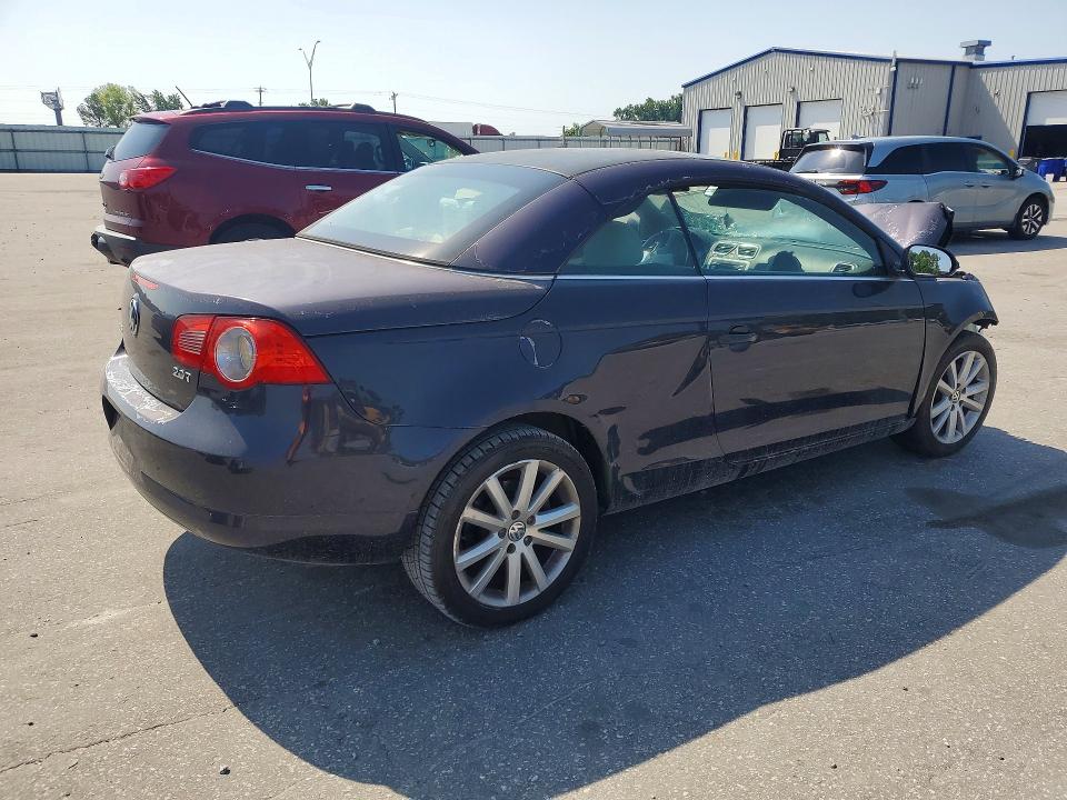2007 Volkswagen Eos VIN WVWBA71F67V039013 COPART salvage auction — FRONT END, Nc - Salvage Certificate Of Title, sold $250 on 2026-08-04 (photo 3)