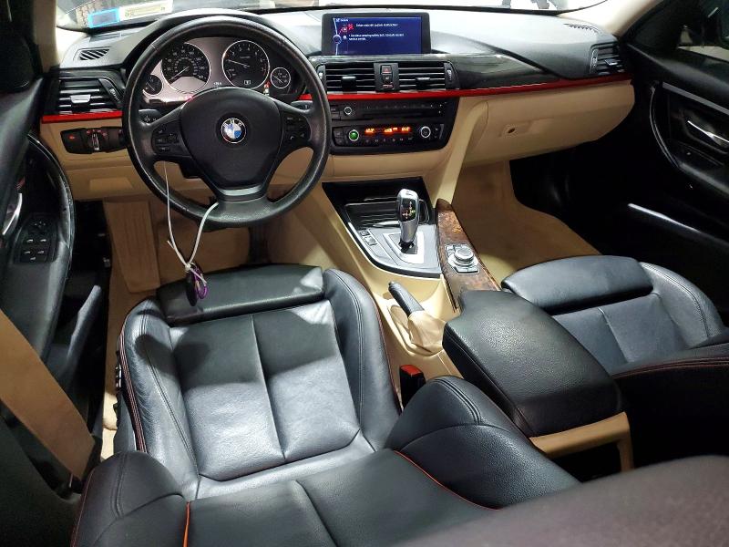 2013 BMW 3 series VIN WBA3B5C55DF592894 COPART salvage auction — MINOR DENT/SCRATCHES, CT, sold $1,000 on 2026-07-20 (photo 8)