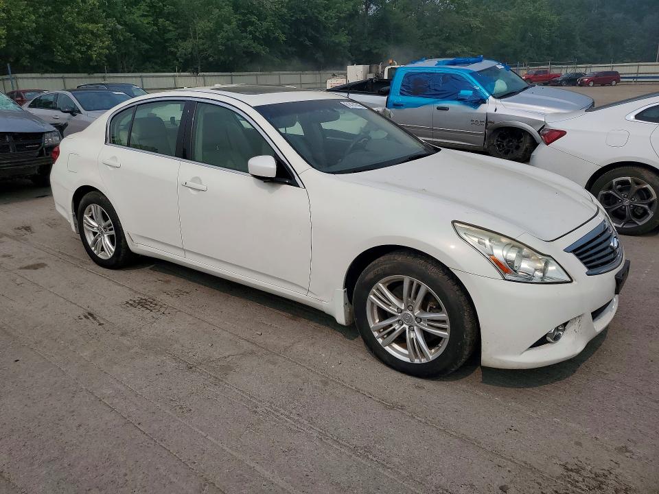 2011 Infiniti G37 VIN JN1CV6ARXBM351320 COPART salvage auction — MECHANICAL, Pa - Cert Of Title, sold $525 on 2026-07-23 (photo 4)
