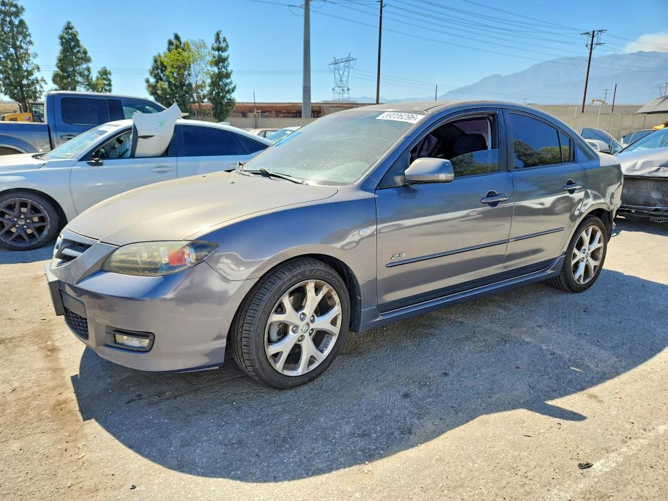 2007 Mazda Mazda3 VIN JM1BK323X71623965 COPART salvage auction — REAR END, Ca - Salvage Certificate, sold $150 on 2026-07-21 (photo 1)