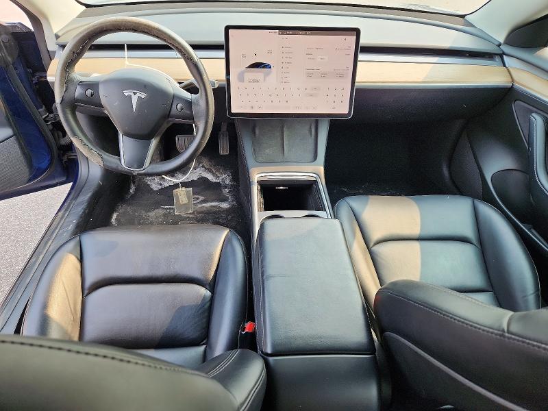 2022 Tesla Model 3 VIN 5YJ3E1EA0NF290318 COPART salvage auction — UNDERCARRIAGE, Fl - Certificate Of Title, sold $4,400 on 2026-07-22 (photo 8)