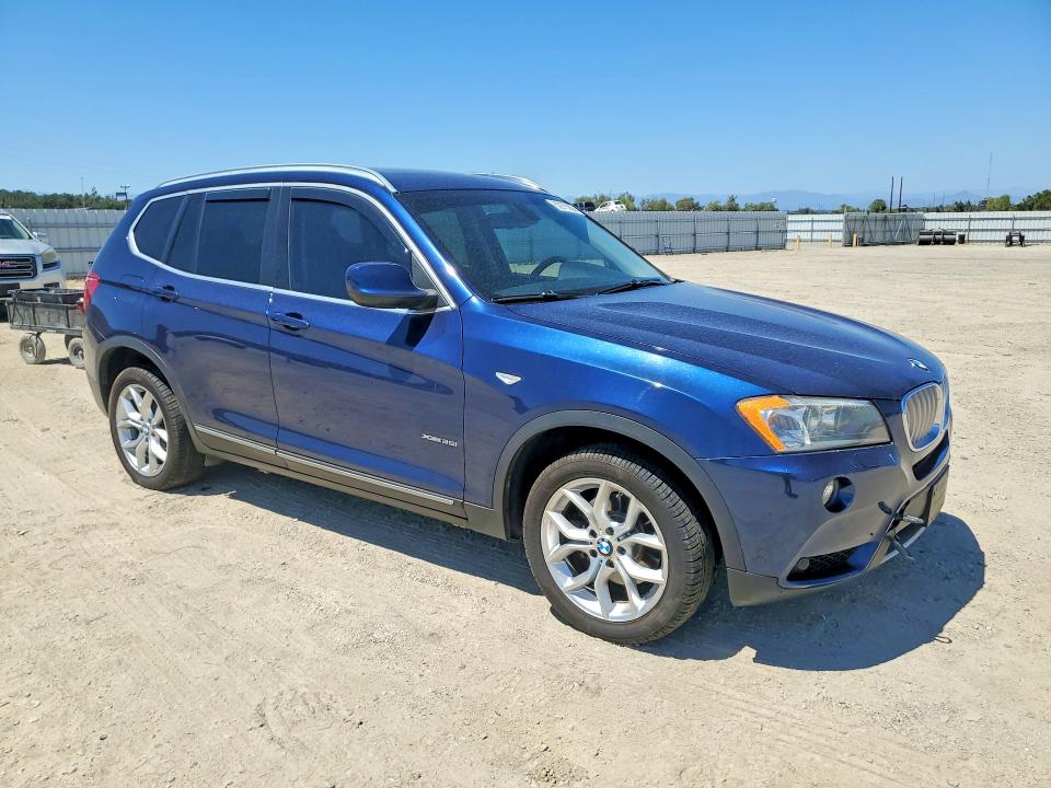 2011 BMW X3 VIN 5UXWX7C57BL733930 COPART salvage auction — MECHANICAL, Ca - Dis/Dlr/Exp Only Clean Title, sold $875 on 2026-07-31 (photo 4)