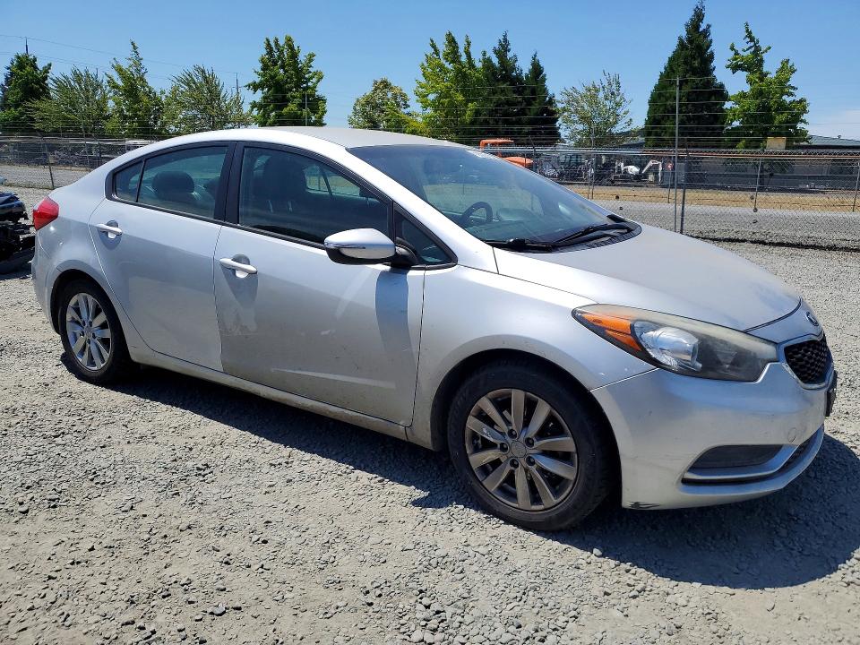 2016 Kia Forte VIN KNAFX4A6XG5446229 COPART salvage auction — MECHANICAL, Or - Certificate Of Title, sold $200 on 2026-07-28 (photo 4)