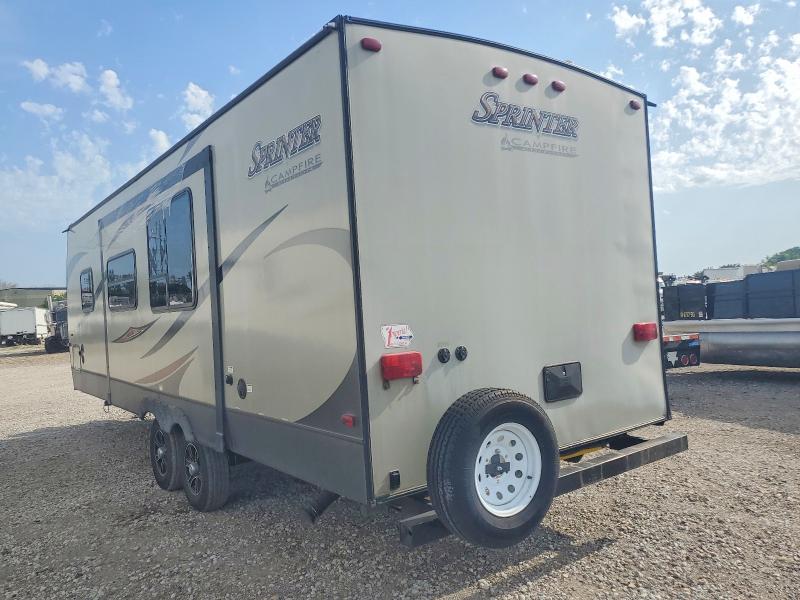 2016 Sprinter Trailer VIN 4YDT26R22G1530955 COPART salvage auction — WATER/FLOOD, IA - CERTIFICATE OF TITLE, sold $90 on 2026-07-28 (photo 3)