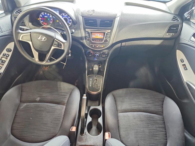 2017 Hyundai Accent VIN KMHCT5AE8HU326107 COPART salvage auction — FRONT END, ST, sold $700 on 2026-07-14 (photo 8)