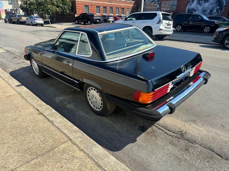 1986 Mercedes-benz Sl-class VIN WDBBA4BD7GA039241 COPART salvage auction — MINOR DENT/SCRATCHES, Va - Certificate Of Title (P), sold $4,200 on 2026-07-26 (photo 3)