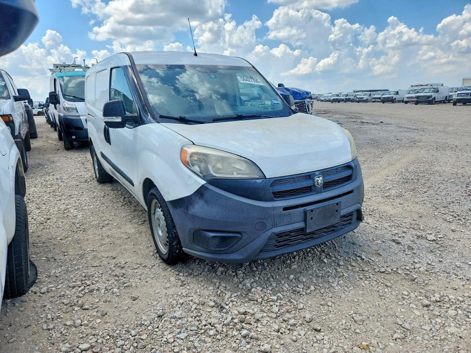 2017 Ram Promaster city VIN ZFBERFAB6H6D26396 COPART salvage auction — NORMAL WEAR, TX - CERTIFICATE OF TITLE (P), sold $2,500 on 2026-07-27 (photo 4)