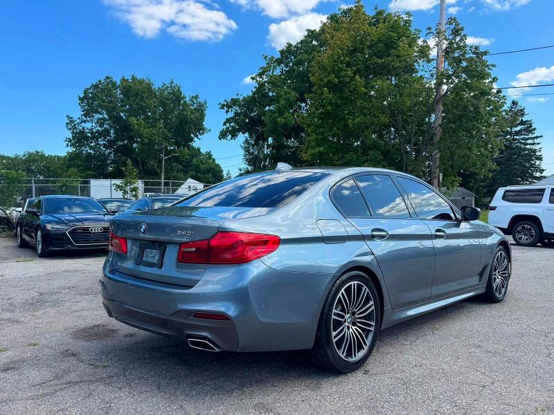2018 BMW 5 series VIN WBAJE7C50JG891256 COPART salvage auction — NORMAL WEAR, NY - CERTIFICATE OF TITLE (P), sold $6,400 on 2026-07-31 (photo 4)