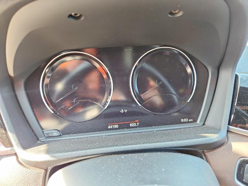 2019 BMW X1 VIN WBXHT3C55K3H34594 COPART salvage auction — FRONT END, Ca - Salvage Certificate, sold $4,400 on 2026-07-31 (photo 9)