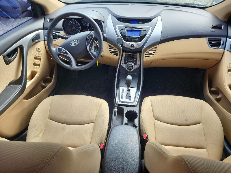 2013 Hyundai Elantra VIN KMHDH4AE3DU537340 COPART salvage auction — FRONT END, WA - BILL OF SALE, sold $925 on 2026-07-31 (photo 8)