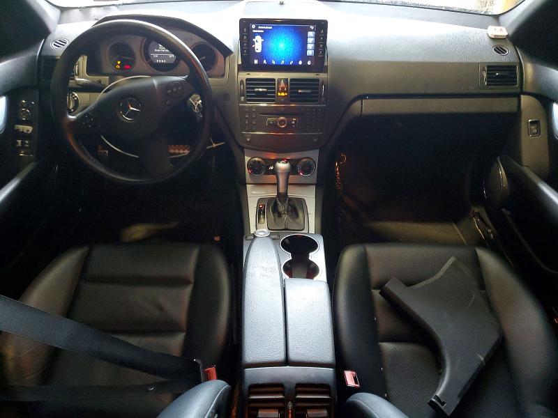 2008 Mercedes-benz C class VIN WDDGF81X18F135431 COPART salvage auction — FRONT END, Pa - Certificate Of Salvage, sold $475 on 2026-08-05 (photo 8)