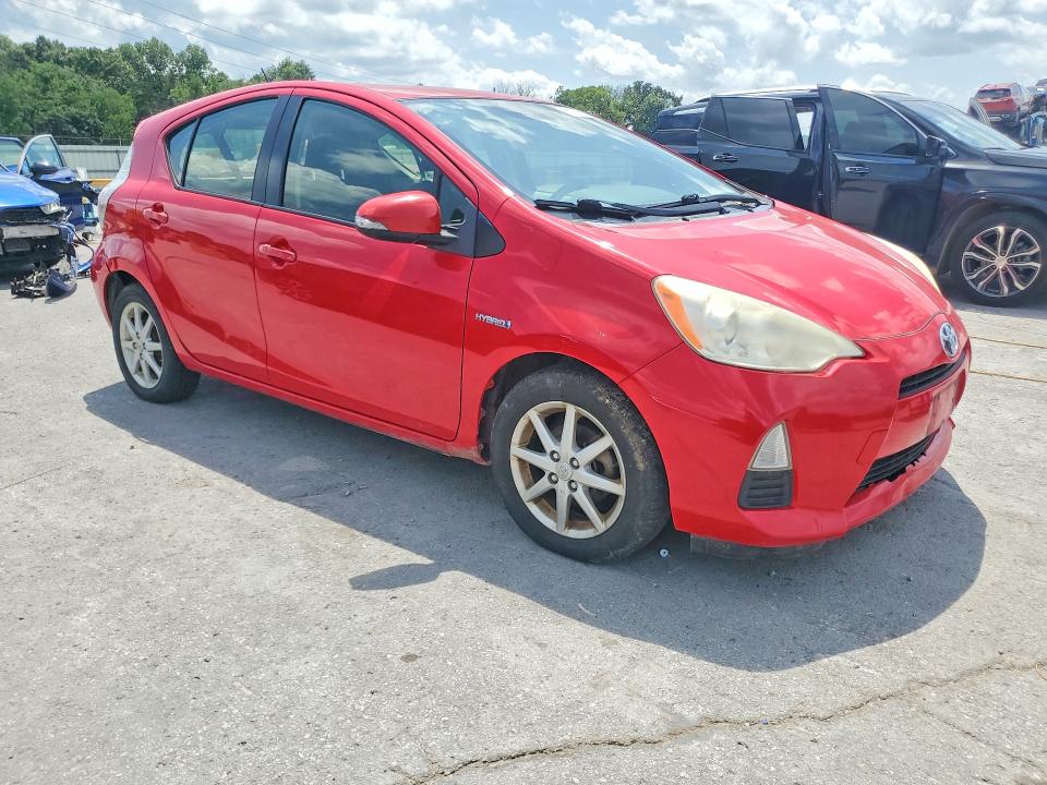 2013 Toyota Prius VIN JTDKDTB34D1537217 COPART salvage auction — REAR END, Ky - Certificate Of Title, sold $1,050 on 2026-07-27 (photo 4)