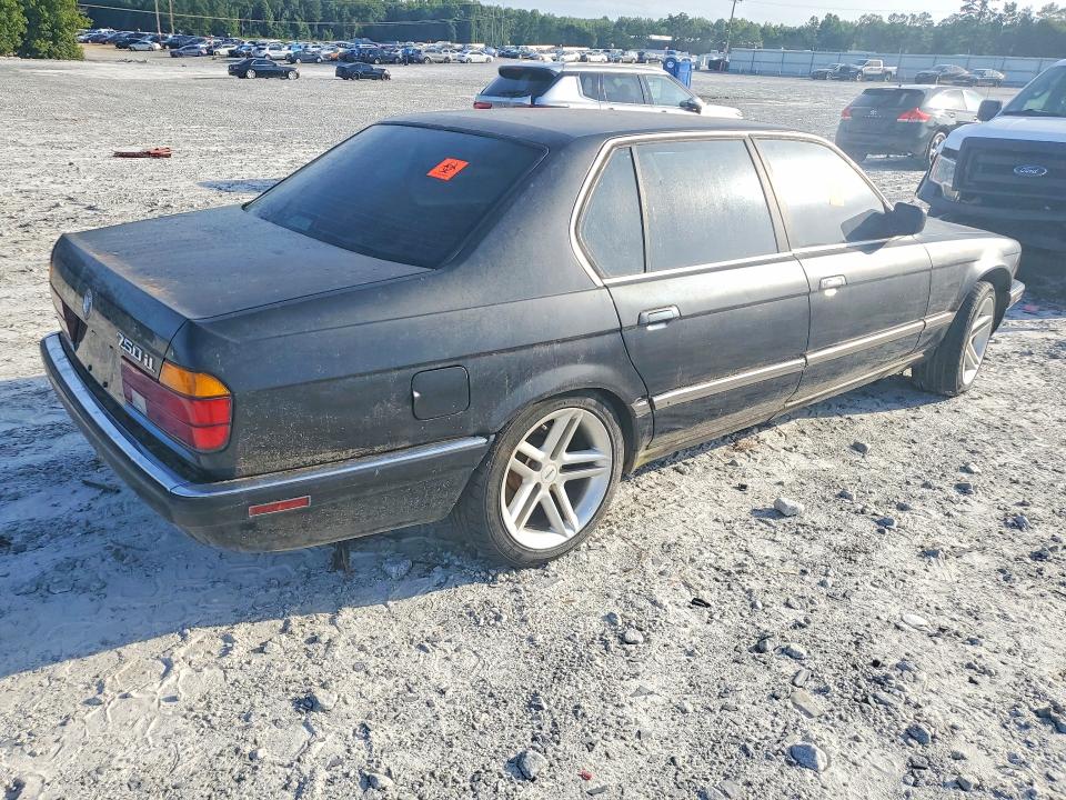 1988 BMW 7 series VIN WBAGC831XJ2767947 COPART salvage auction — MECHANICAL, Ga - Certificate Of Title, sold $975 on 2026-07-27 (photo 3)