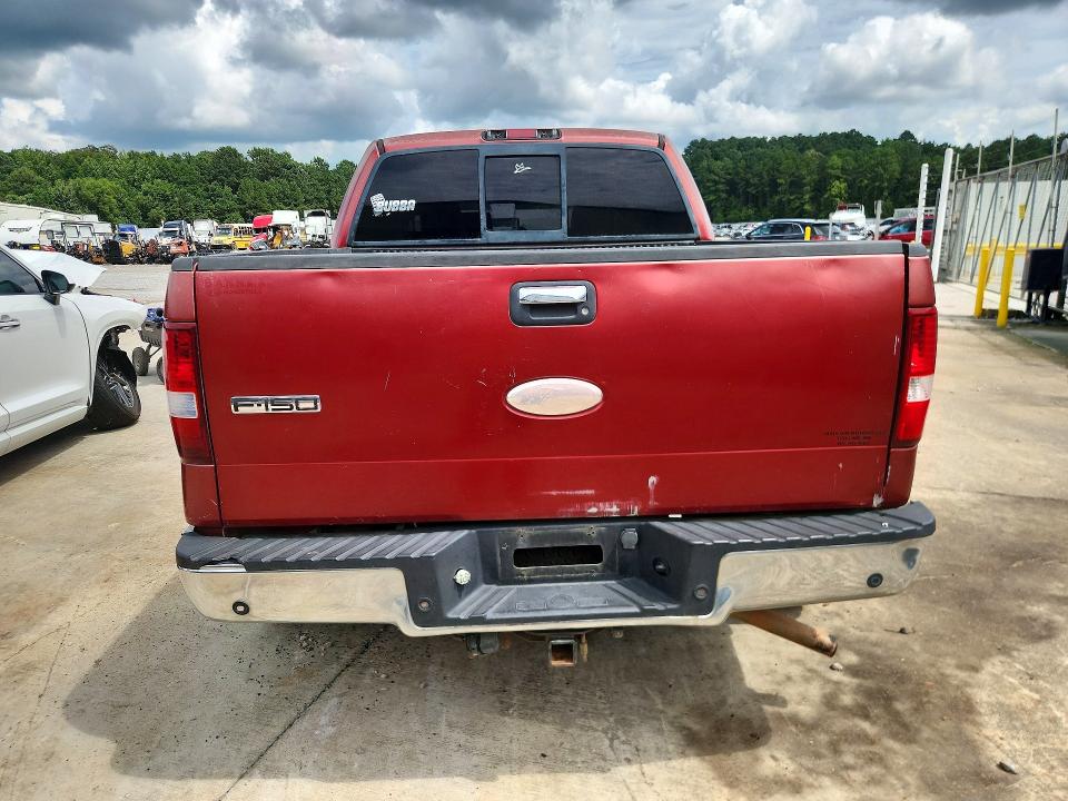 2007 Ford F150 VIN 1FTPW14V47FA16041 COPART salvage auction — MINOR DENT/SCRATCHES, MS - CERTIFICATE OF TITLE, sold $700 on 2026-07-24 (photo 6)
