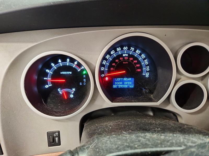 2007 Toyota Tundra VIN 5TBDV58187S468314 COPART salvage auction — SIDE, Wi - Certificate Of Title, sold $300 on 2026-07-29 (photo 9)