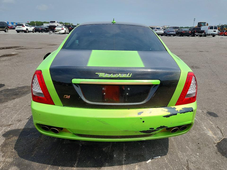 2009 Maserati Quattropor VIN ZAMFK39A790041834 COPART salvage auction — MECHANICAL, Fl - Certificate Of Title, sold $275 on 2026-08-12 (photo 6)