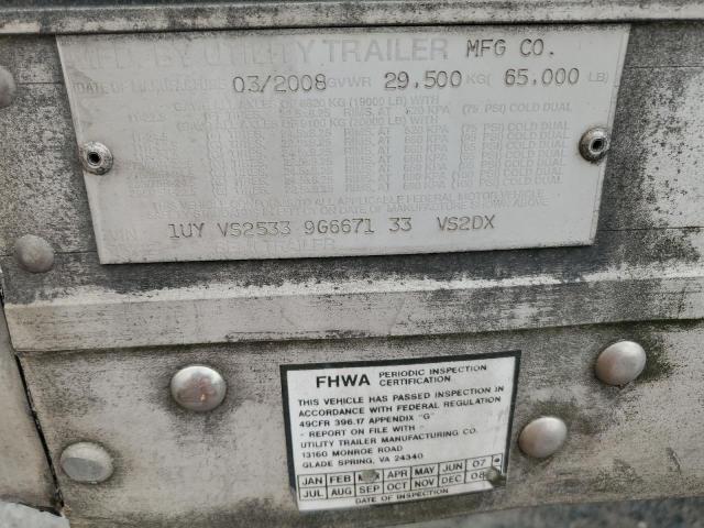 2009 Utility All models VIN 1UYVS25339G667133 COPART salvage auction — REAR END, CT, sold $10 on 2026-07-28 (photo 9)