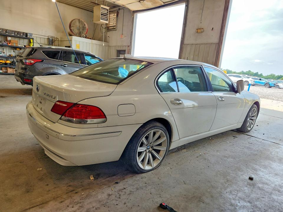 2008 BMW 7 series VIN WBAHN83578DT77629 COPART salvage auction — MECHANICAL, MO - SALVAGE CERTIFICATE OF TITLE, sold $70 on 2026-08-04 (photo 3)