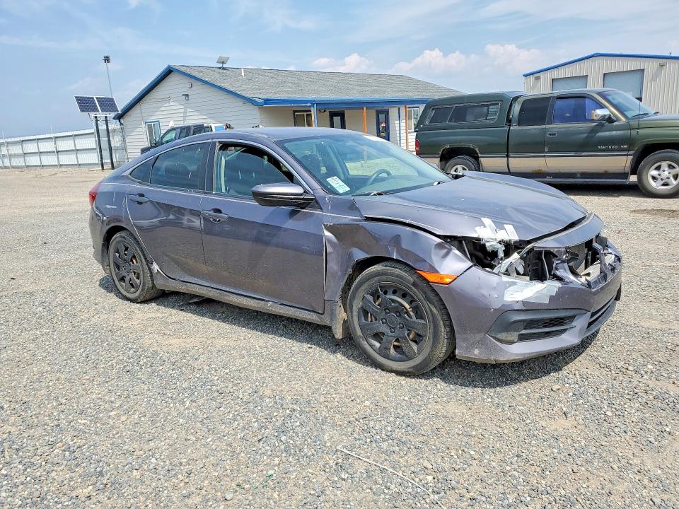 2016 Honda Civic VIN 19XFC2F59GE020054 COPART salvage auction — FRONT END, PA - CERT OF TITLE, sold $3,350 on 2026-08-18 (photo 4)