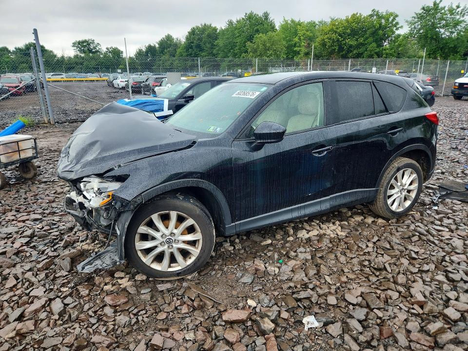 2014 Mazda Cx-5 VIN JM3KE4DY3E0357981 COPART salvage auction — FRONT END, Pa - Certificate Of Salvage, sold $425 on 2026-08-03 (photo 1)