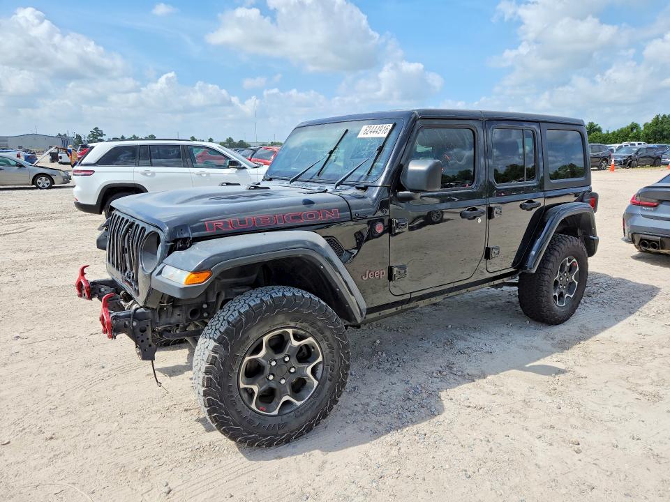 2023 Jeep Wrangler / VIN 1C4HJXFN0PW598657 COPART salvage auction — FRONT END, Tx - Salvage Vehicle Title, sold $11,300 on 2026-07-31 (photo 1)