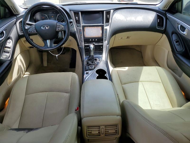 2015 Infiniti Q50 VIN JN1BV7AP8FM330553 COPART salvage auction — MINOR DENT/SCRATCHES, FL - CERTIFICATE OF TITLE (P), sold $1,500 on 2026-07-31 (photo 8)