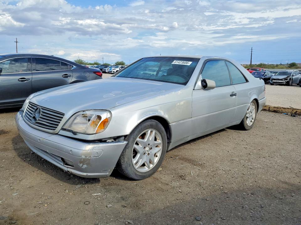 1999 Mercedes-benz Cl-class VIN WDBGA70G1XA427627 COPART salvage auction — MECHANICAL, Az - Certificate Of Title, sold $825 on 2026-07-31 (photo 1)