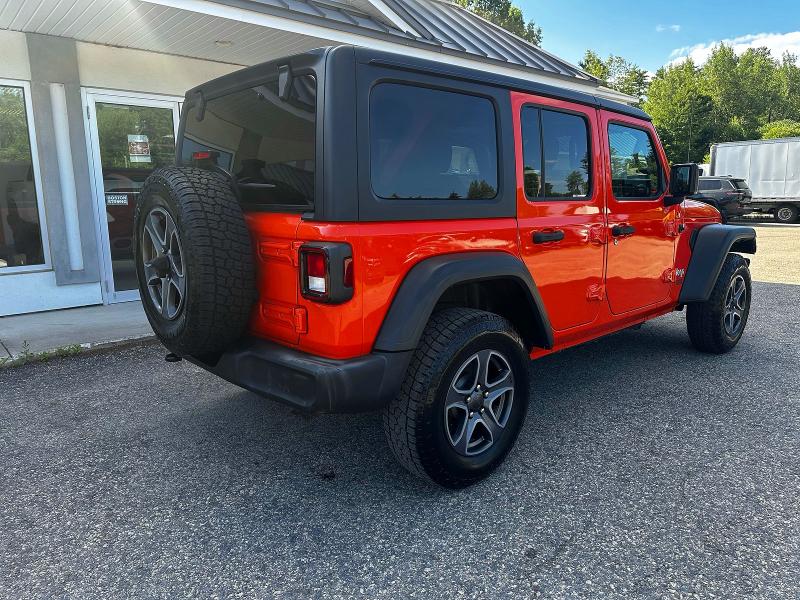 2019 Jeep Wrangler / VIN 1C4HJXDG7KW584753 COPART salvage auction — FRONT END, CT, sold $13,900 on 2026-07-31 (photo 4)